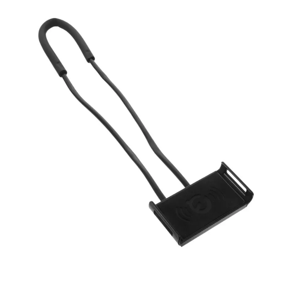 Black Hanging Neck Phone Holder Lazy Bracket Mount Stand Rotating Bendable NWOT